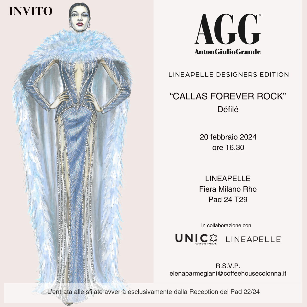“Callas Rock Forever”: Anton Giulio Grande alla Milano Fashion Week
